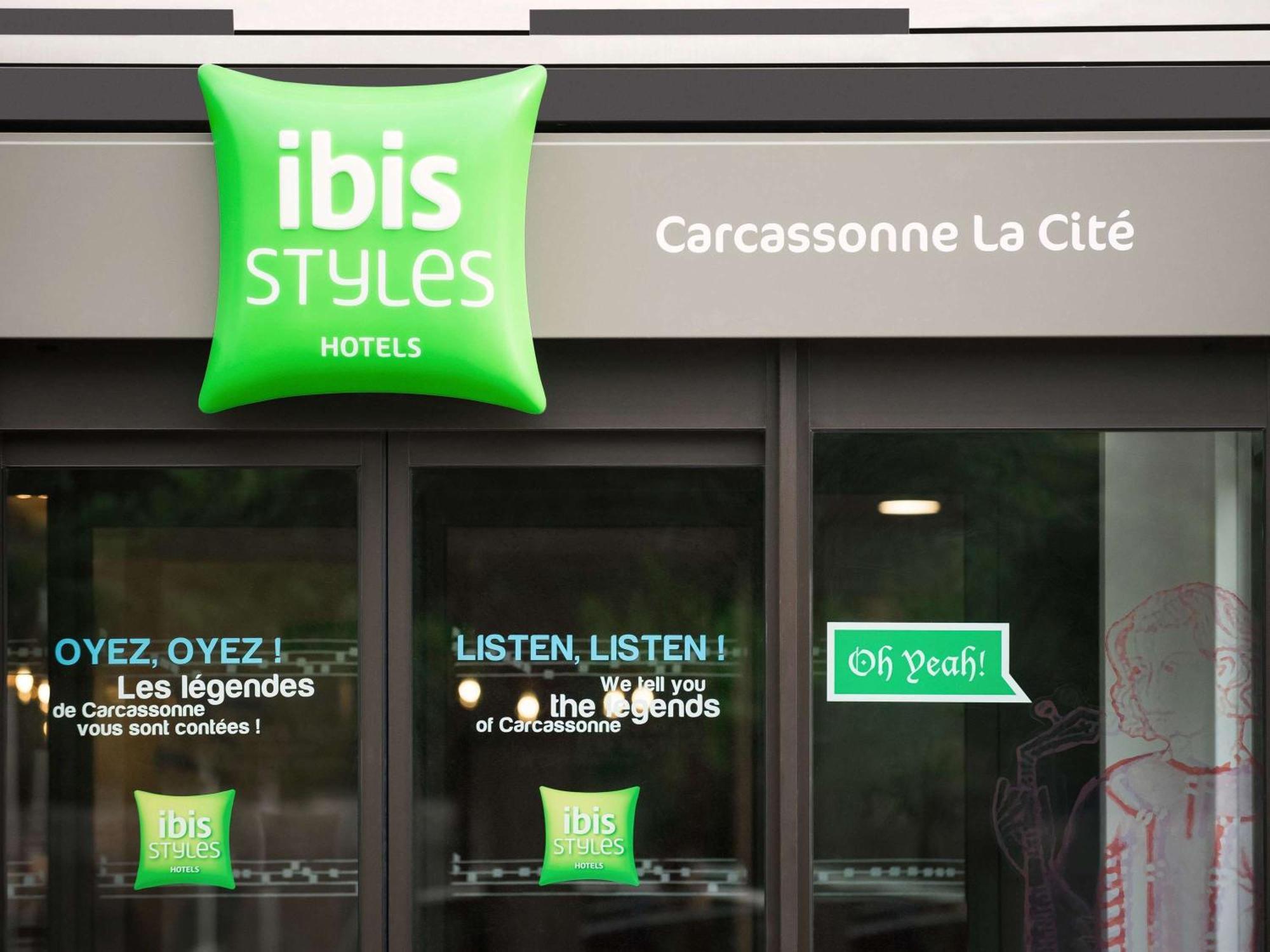 Hotel Ibis Styles Carcassonne La Cite Zewnętrze zdjęcie